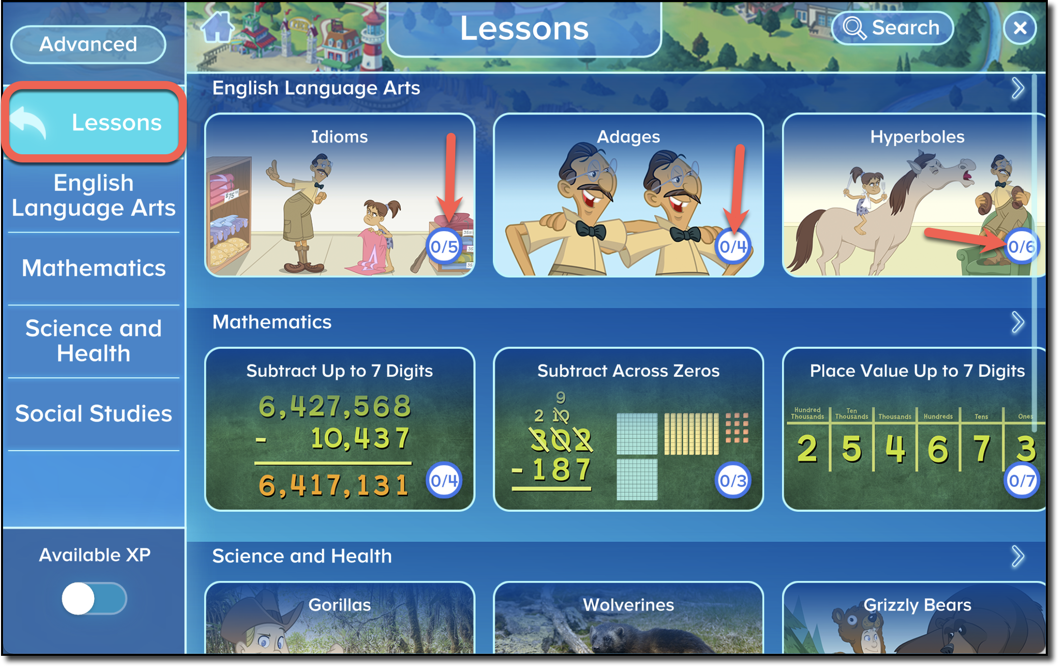 Lessons Screen.png