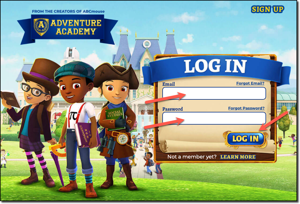 AA log in.png